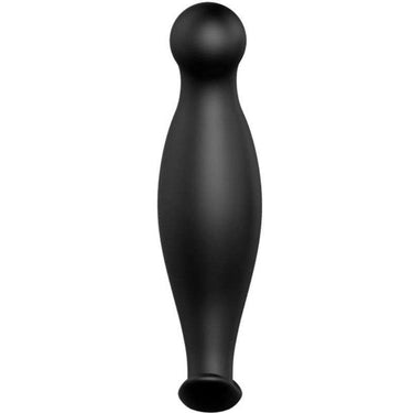 Plug anale in silicone ergonomico stimolazione extra nero